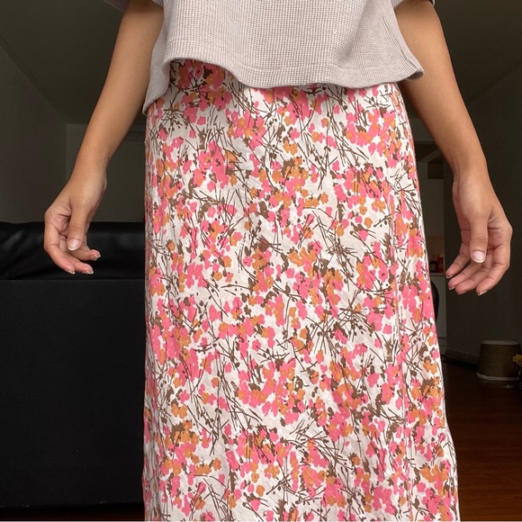 Printed Mid-Maxi Skirt - Picture 5 of 5
